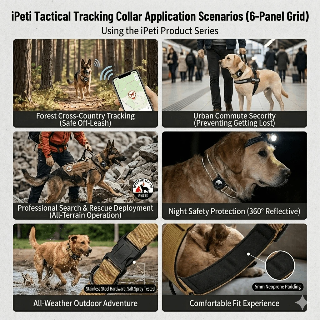 Compatible With AirTag Dog Collar Compatible With AirTag Dog Collar
