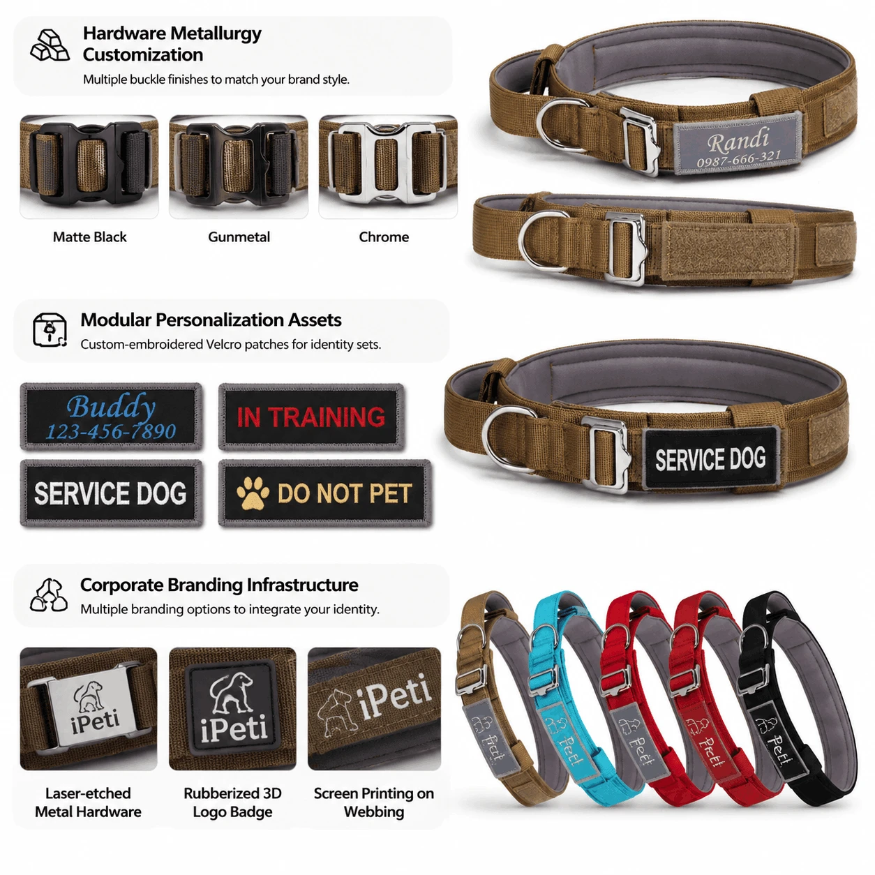 quick-release alloy buckle pet collar quick-release alloy buckle pet collar